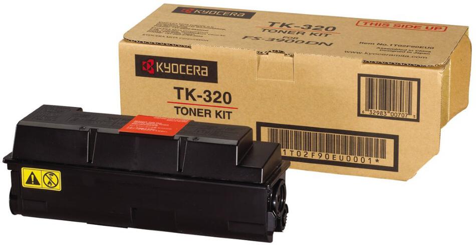 Kyocera toner TK-320E/ FS-3900DN/ 4000DN/ 15 000 stran/ Černý