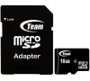 TEAM 16GB Micro SDHC/ Class 10/ + SD adaptér (TUSDH16GCL1003)