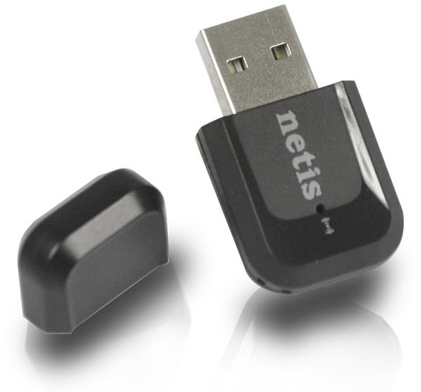 STONET by NETIS WF2123 USB Adapter / 802.11b/g/n / 300Mb / 2.4GHz / USB2.0 / černý