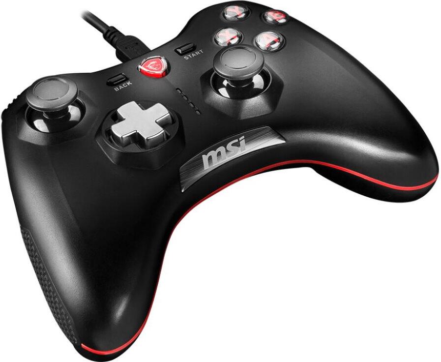 MSI gamepad FORCE GC20/ drátový/ OTG/ USB/ pro PC, PS3, Android (S10-04G0050-EC4)