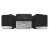Soundmaster mikrosystém MCD370SI / CD / 2x2W RMS / USB / hodiny / 30 předvoleb stanic