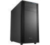 Sharkoon skříň M25-V / Middle Tower / 2x USB3.0 / černá