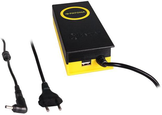 PATONA napájecí adaptér k ntb/ 19V/4,7A 90W/ konektor 4x1,35mm/ + výstup USB (PT2626)