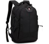 SUMDEX RED(S) batoh pro notebook BP-307BK/ 17-18"/ polyester/ černý