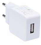 CONNECT IT COLORZ nabíjecí adaptér 1xUSB 1A, bílý