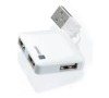 CONNECT IT USB hub se 4 porty MINI bílý (CI-52)