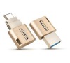 ADATA flash disk 32GB UC350 OTG USB 3.1 USB-C zlatý (AUC350-32G-CGD)