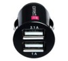 CONNECT IT InCarz nabíječka do auta 2xUSB 2.1A+1A, černá
