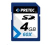 PRETEC SecureDigital 4GB 60x (PCSD4GB)
