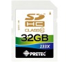 Pretec 32 GB SDHC class 10 ( 31MB/s, 11MB/s ) (PC10SDHC32G)