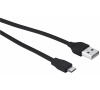 TB Touch Micro USB - USB kabel, plochý, 1m, černy (AKTBXKU2PBA100B)