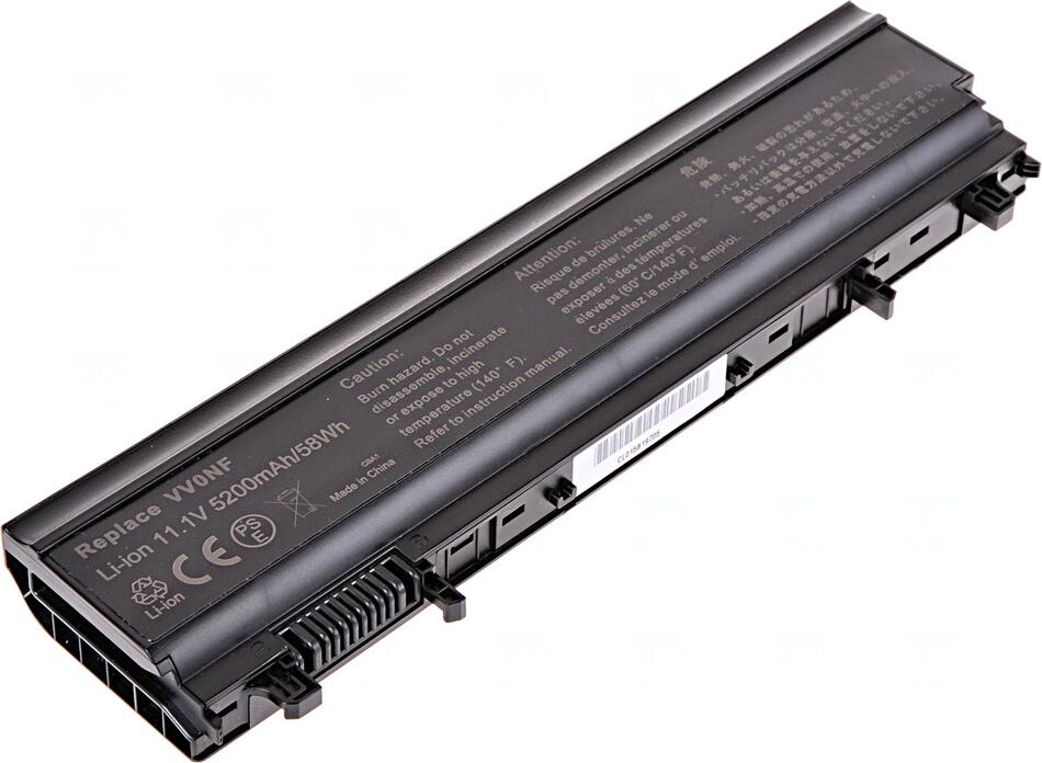 Baterie T6 POWER pro Dell Latitude E5440, Latitude E5540, 5200mAh, 58Wh, 6cell (NBDE0143)