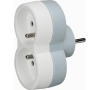 LEGRAND ADAPTÉR ČELNÍ 2X2P+T 16A,BÍLÁ (050638)