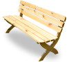 STRONG lavice - 150 cm - PŘÍRODNÍ ROJA