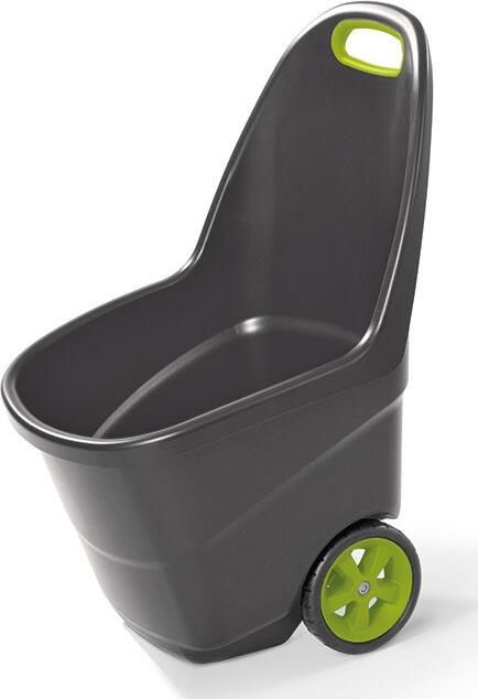 Zahradní vozík Keter Easy Go XL 62 L, šedozelený