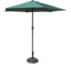 Slunečník XT06U - 230cm tmavě zelený ROJA