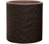 Květináč Keter Cylinder L Brown