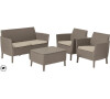 SALEMO set - cappuccino Keter