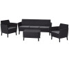 SALEMO 3 seater - grafit Keter