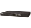 PLANET GSW-1601 Switch 16 x 10/100/1000, kov, rackmount, fanless