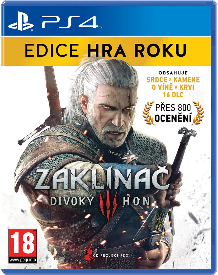 Hra pro PS4 CENEGA Zaklínač 3:Divoky Hon-EDICE