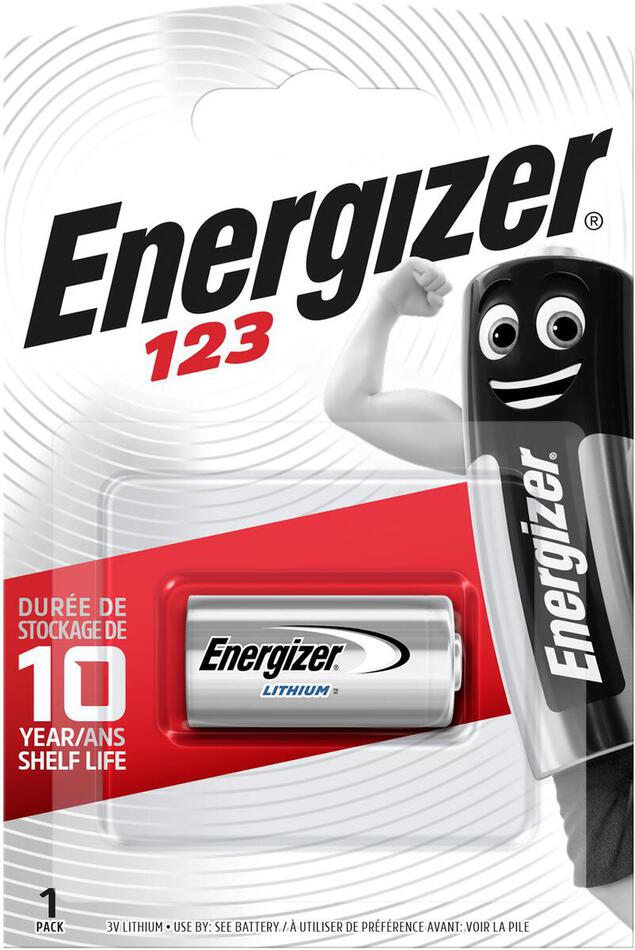 Baterie ENERGIZER CR123
