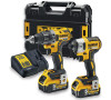 Kombo sada aku nářadí 18V 2x5,0 Ah DeWALT