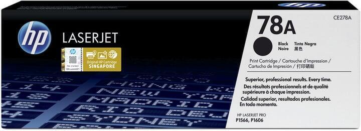 HP Inc. HP 78A Black LJ Toner Cart, CE278A (2,100 pages)