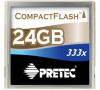 Pretec 24 GB CompactFlash 333x, kov, typ II (PCFS24G)