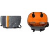 Crumpler Dinky Di Messenger M - dk. mouse grey/pumpkin orange (DDM-M-013)
