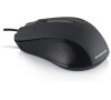 Modecom MC-M9 drátová optická myš, 3 tlačítka, 1000 DPI, USB, černá (M-MC-00M9-100)