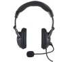 Modecom Logic LH-40 headset, herní sluchátka s mikrofonem, černá