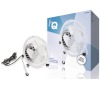 HQ FN04WH - Stolní USB ventilátor 10 cm, 2.5 W, bílý
