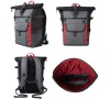 Crumpler Street Burrito - grey/red (STB-003)