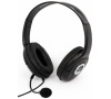 Modecom Logic LH-30 headset, herní sluchátka s mikrofonem, černá