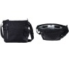 Crumpler Doozie Shoulder S - black / metallic silver (DZS-S-007)