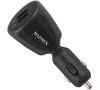 CL ADAPTÉR S DVĚMA USB VÝSTUPY 2,1+1A MADSEN ČERNÝ