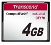 TRANSCEND Industrial Compact Flash Card CF170, 4GB, MLC (TS4GCF170)