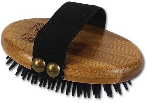 Bamboo Groom Kartáč s pryžovými štětinami