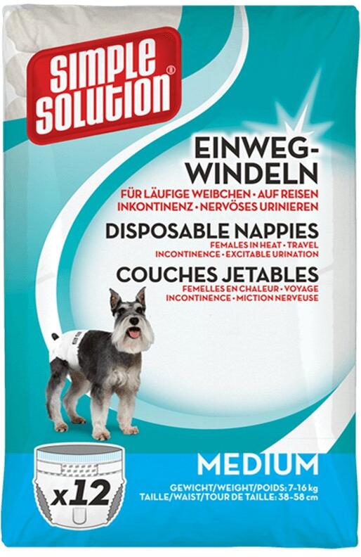 SIMPLE SOLUTION Pleny pro psy 12ks M