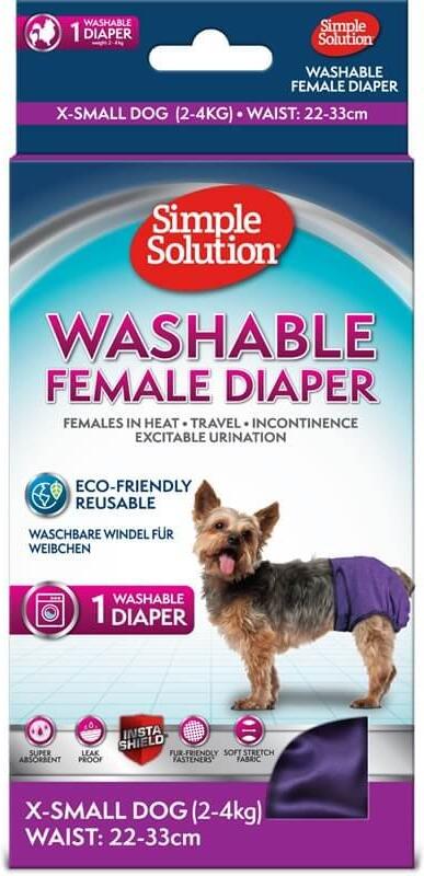 SIMPLE SOLUTION Pratelné plenky hárací XS