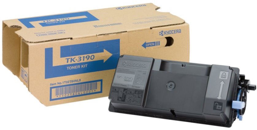 Kyocera toner TK-3190/ ECOSYS P3055dn, P3060dn/ 25 000 stran/ černý