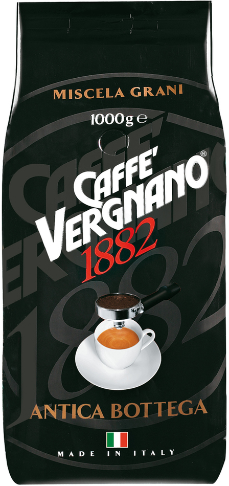 Caffè miscela oro arabica Antica Bottega in grani Caffè Vergnano 1882 1.000  gr