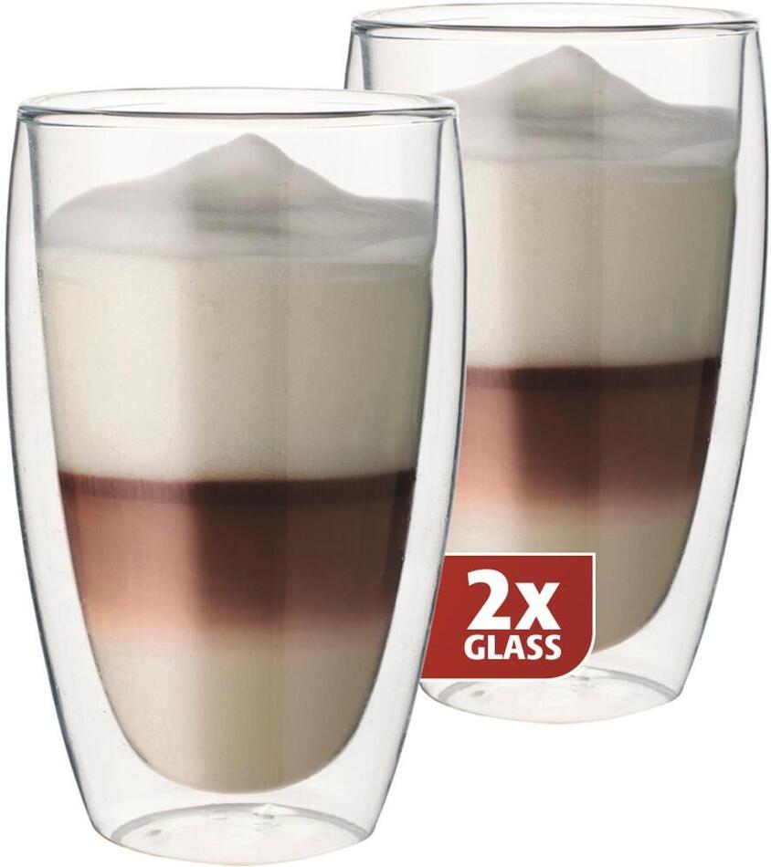 Sklenice Maxxo Caffe latte, 380 ml