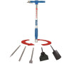 Pneumatický multifunkční nástroj Scheppach Aero 2 Spade, 5 v 1