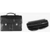 Bree Franfurkt 2 briefcase (15") - black leather