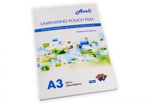 Laminovací fólie AVELI A3/160mic (2x80),lesklé (XRT-00022)