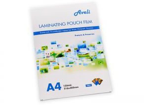 Laminovací fólie AVELI A4/250mic (2x125), lesklé (XRT-00031)