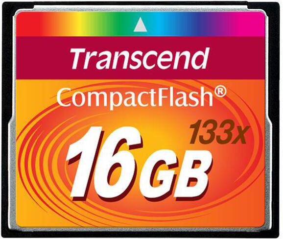 Paměťová karta Transcend CF 16GB 133X