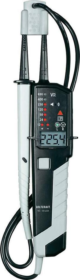 Dvoupólová zkoušečka napětí VC-55 LCD, VOLTCRAFT